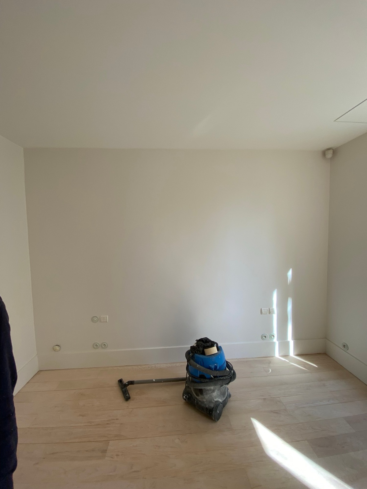 Parquet clair après ponçage